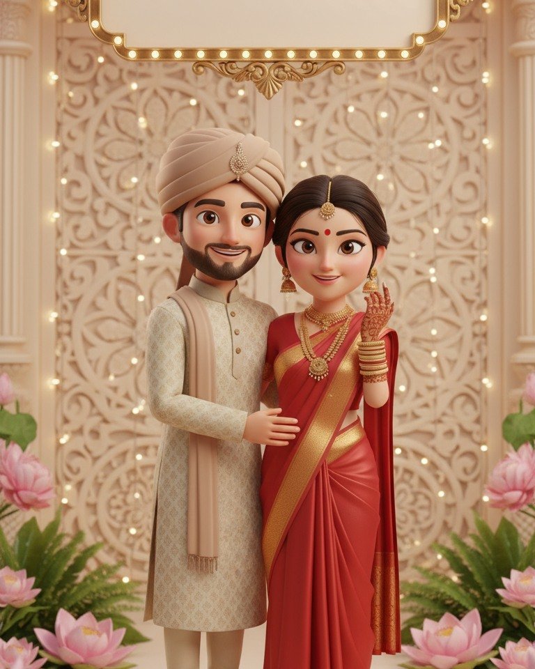 Rahul and Sonika couple portrait